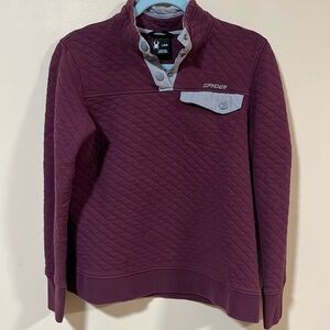 Large Purple Spyder Pullover